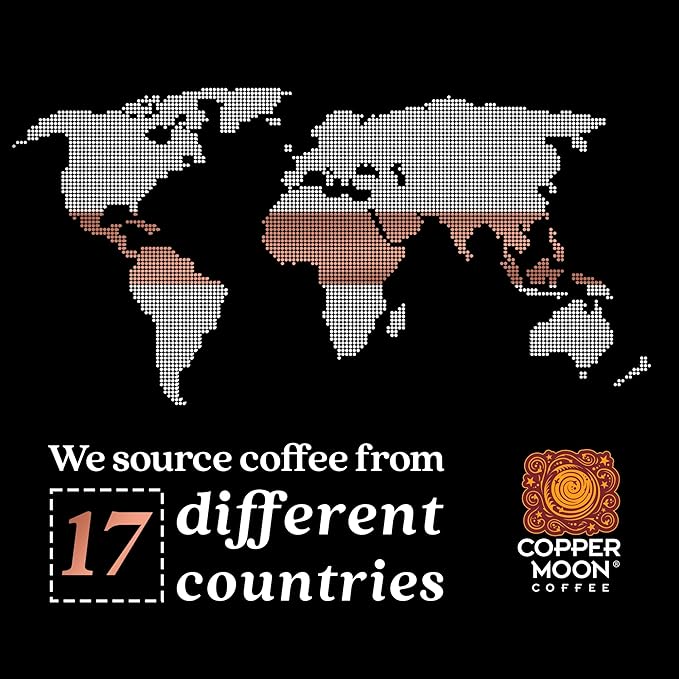 Copper Moon Medium Roast Whole Bean Coffee, Southern Pecan Blend, 2 Lb