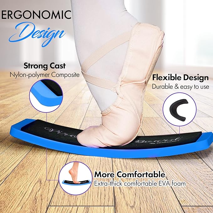 Zenmarkt Turning Boards for Dancers - Ballet Spin Boards for Dancers, Ice Skaters, Cheerleaders, and Gymnasts - Specially Designed to Improve Your Turns, Balance, and Stability - Home Dance Equipment