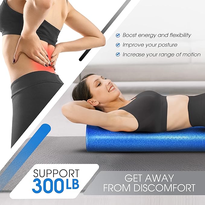 Pro-Grade EPP Foam Roller for Stretching and Muscle Recovery