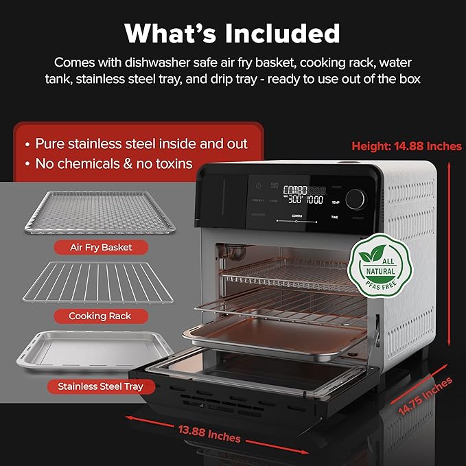 Multi-Functional Steam Convection Oven with Precision Moisture Control