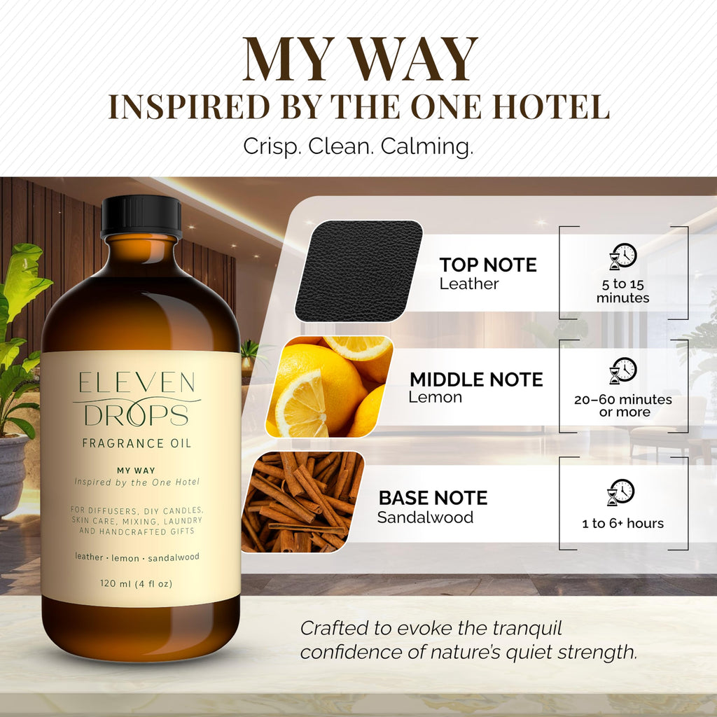 My Way Diffuser Oil - Premium Fragrance Oil Inspired by The One Hotel