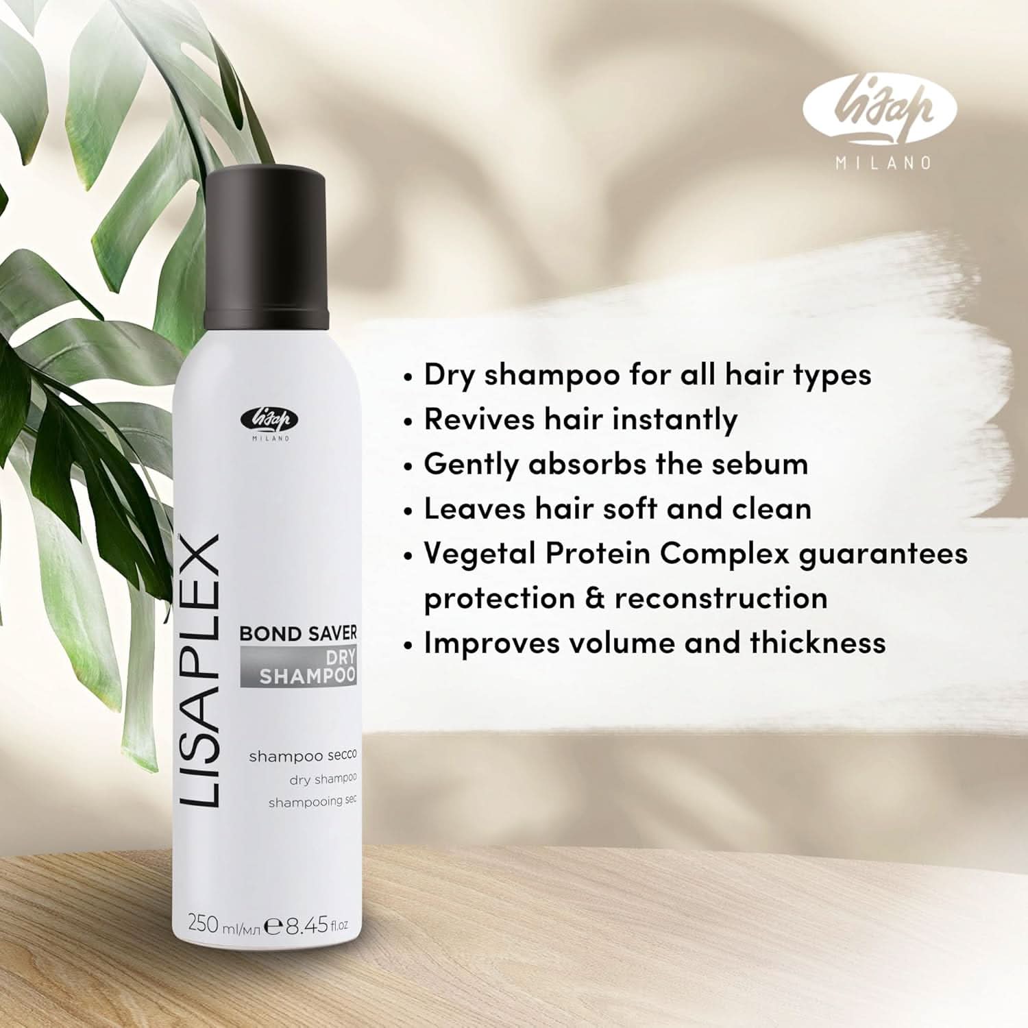 Lisaplex Bond Saver Dry Shampoo for All Hair Types