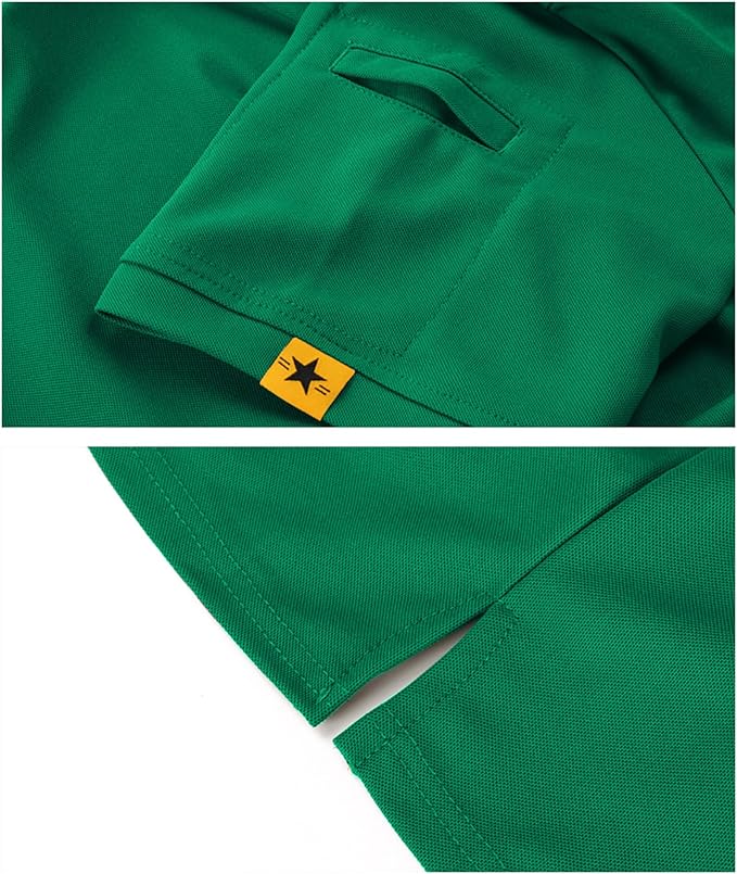 Men's Tactical Performance Polo Shirt - Breathable Athletic Golf Top