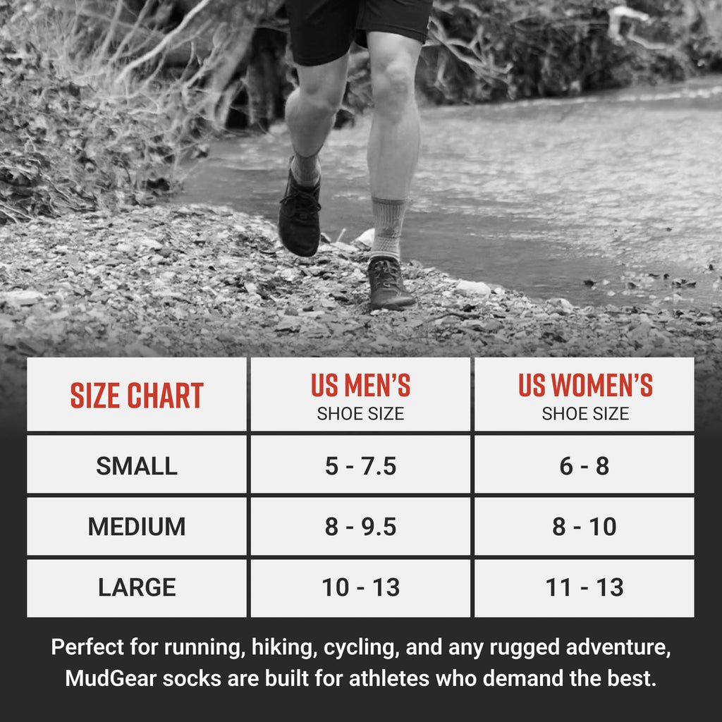 Tough Mudder by MudGear Crew Height Sock