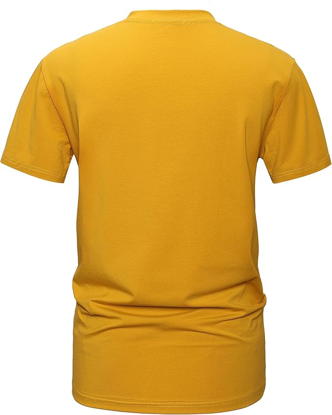 Men’s Modern Fitted V-Neck T-Shirt Premium Comfort Undershirt