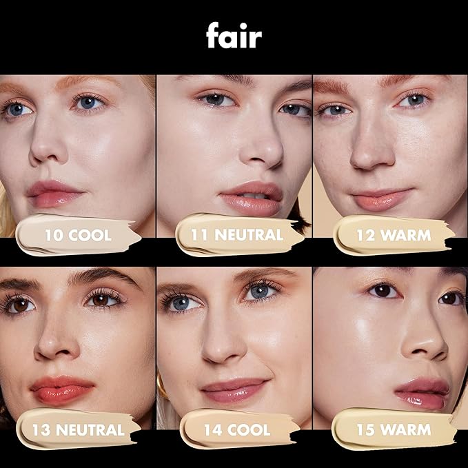 e.l.f. Soft Glam Foundation, Medium Coverage, Long-Lasting & Buildable Foundation For A Smooth, Satin Finish, Vegan & Cruelty-Free, 13 Fair Neutral
