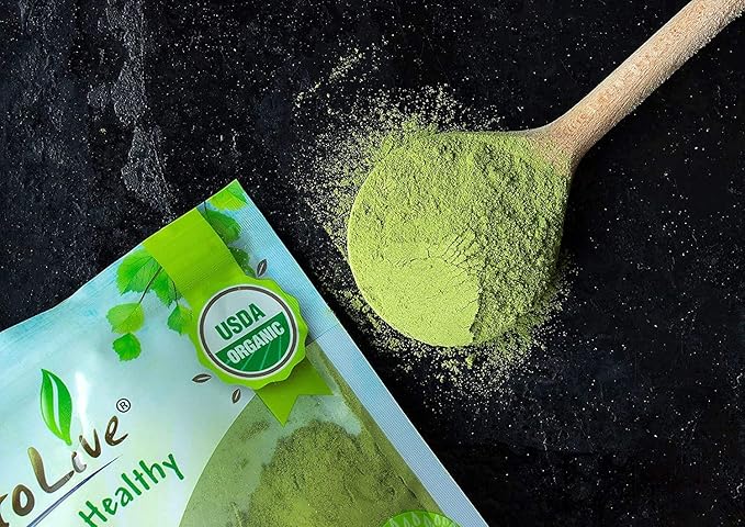 Food to Live Organic Moringa Powder, 1 Pound — Rich in, Non-GMO, Ground Moringa Oleifera Leaf, Raw, Sun-Dried, Vegan, Bulk, Great for Drinks, Teas and Smoothies