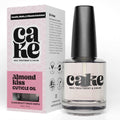 Bottle of Almond Kiss Cuticle Oil for nail and cuticle nourishment