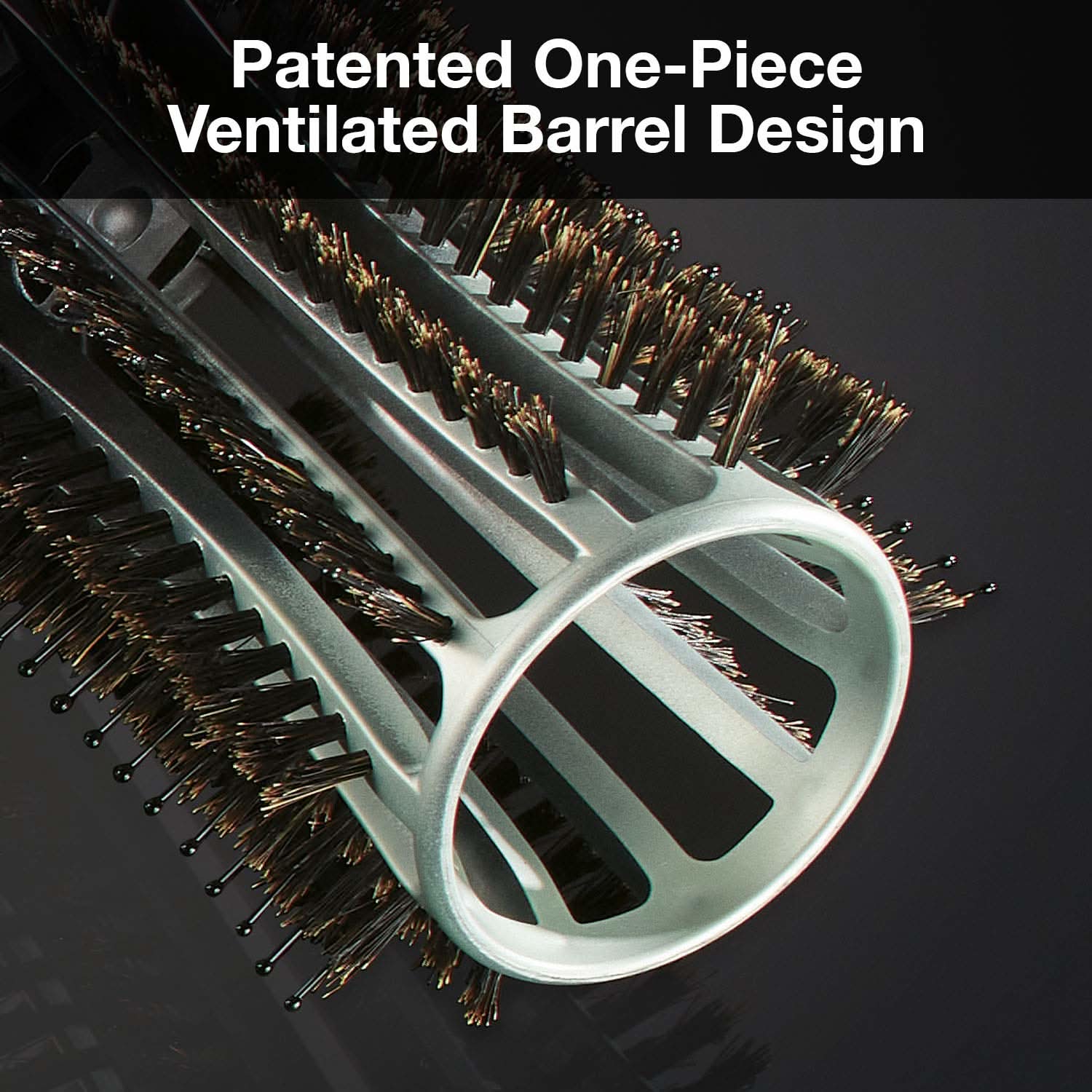 Thermo Vent Combo Hair Brush 1 3/4 inch Round Styling Brush