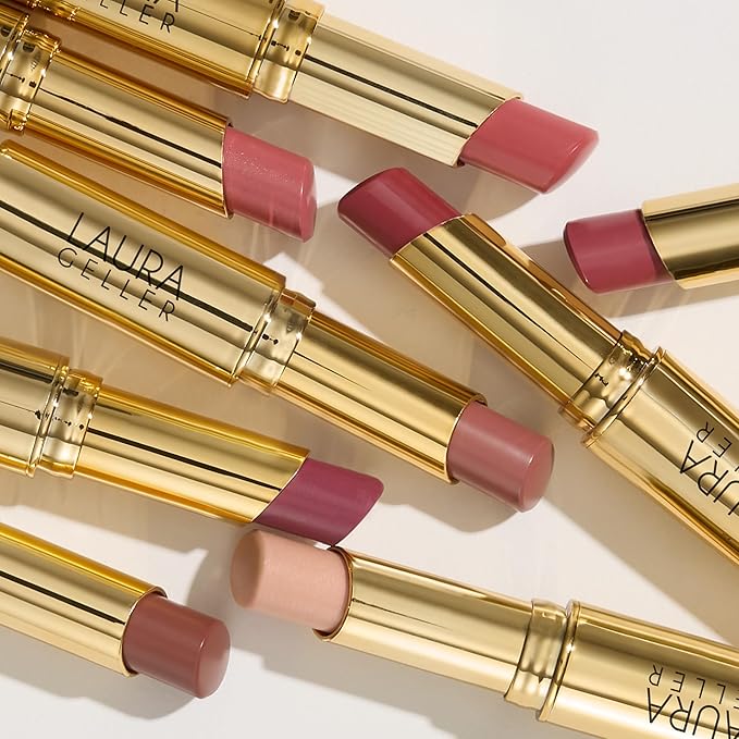 LAURA GELLER NEW YORK Jelly Balm Moisturizing Tinted Lip Color - Plum Happy - Hydrating Vitamin E - Semi-Shine Finish
