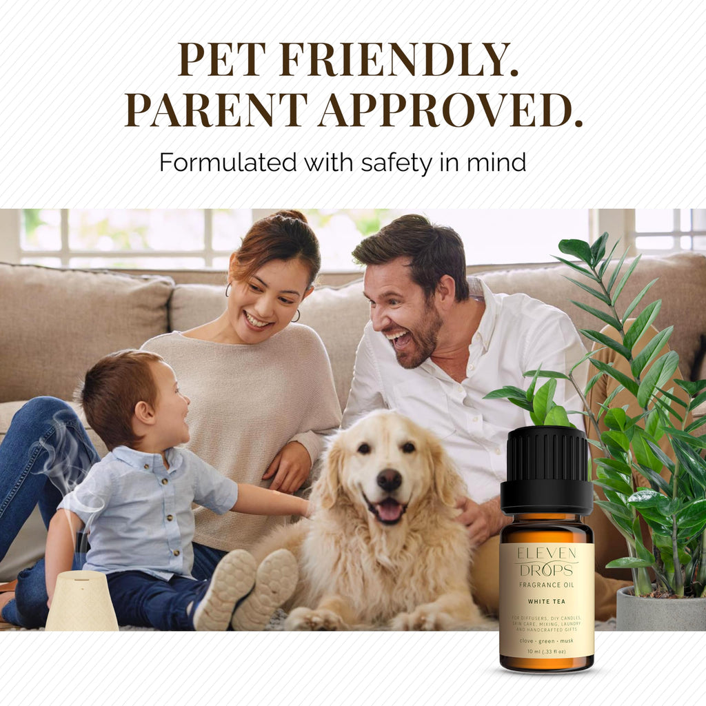 White Tea Essential Diffuser Oil - Premium Luxurious Fragrance Oil