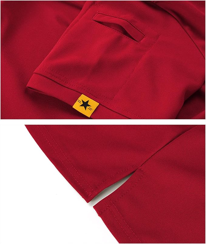 Performance Short Sleeve Tactical Golf Polo Shirt for Men