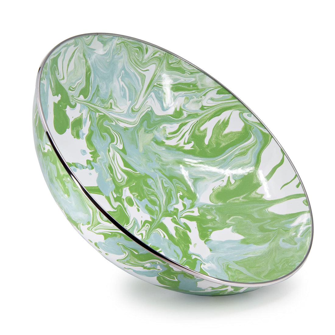 Vibrant Enamelware Catering Bowl for Elegant Serving