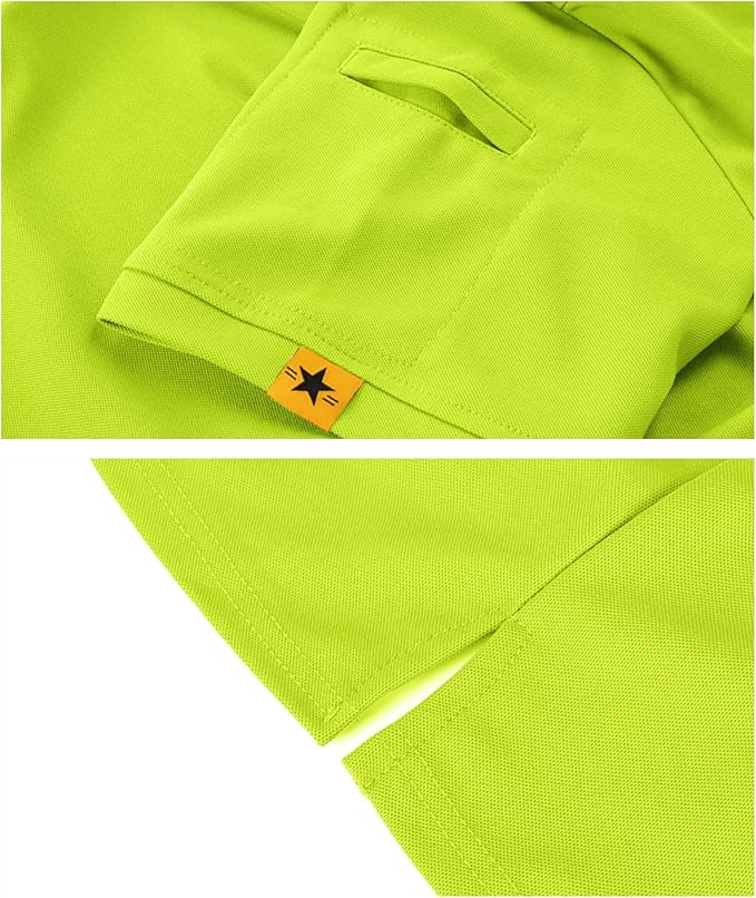 Performance Short Sleeve Tactical Golf Polo Shirt for Men