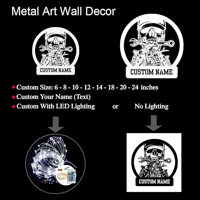 Personalized Fighter Aircraft Metal Wall Art LED Light, Custom Aviation Signs With LED Lights, Fighter Pilot Gift, Outdoor Decor, Wall Hanging, Home Decor, Birthday Xmas Gift