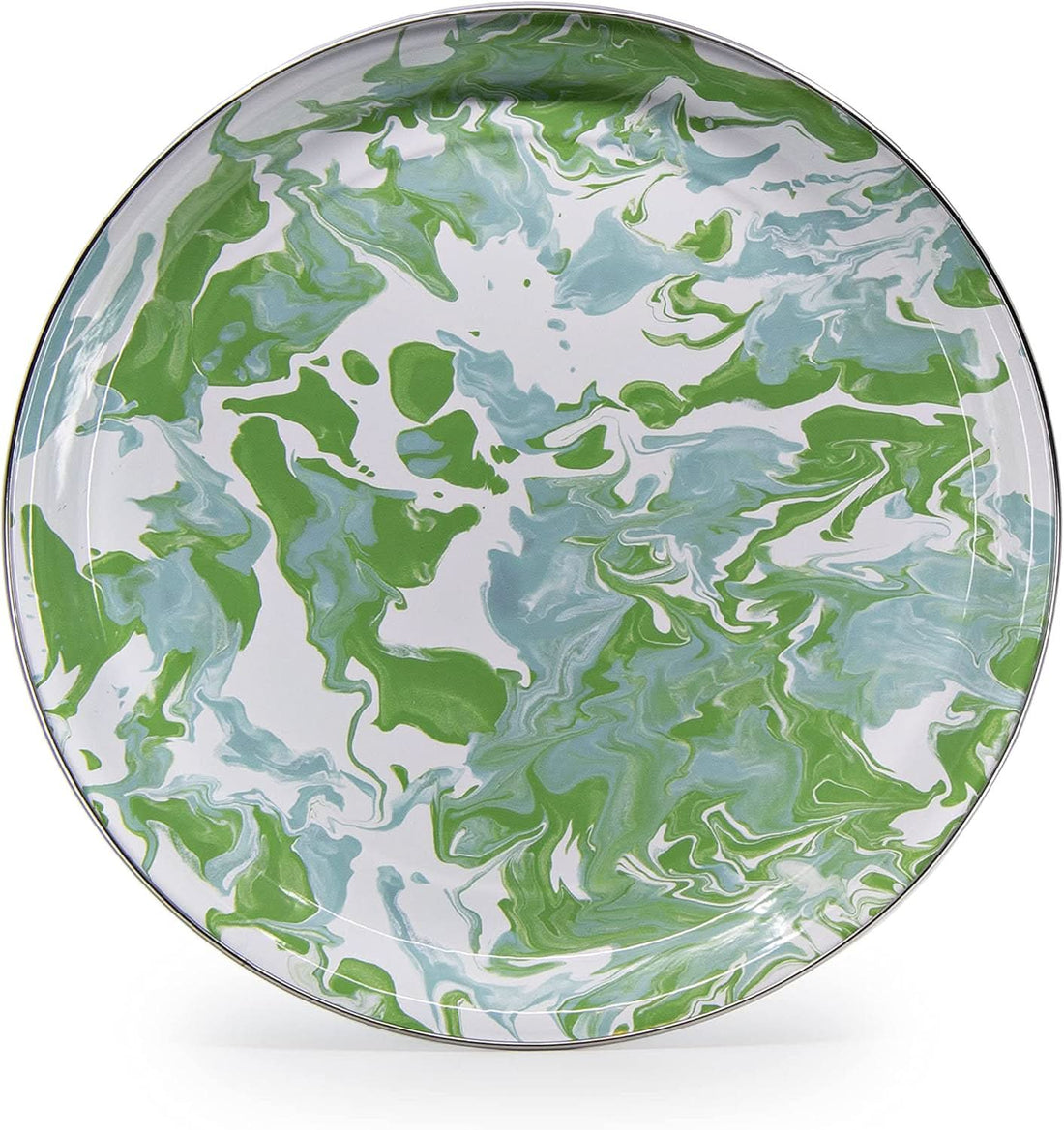 Modern Monet Enamelware Medium Serving Tray