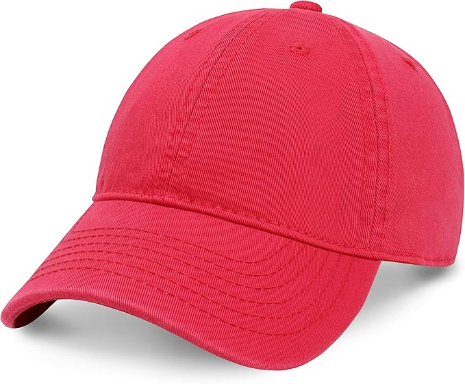CHOK.LIDS Everyday Premium Dad Hat Unisex Cotton Baseball Cap for Men and Women Adjustable Lightweight Polo Style Curved Brim