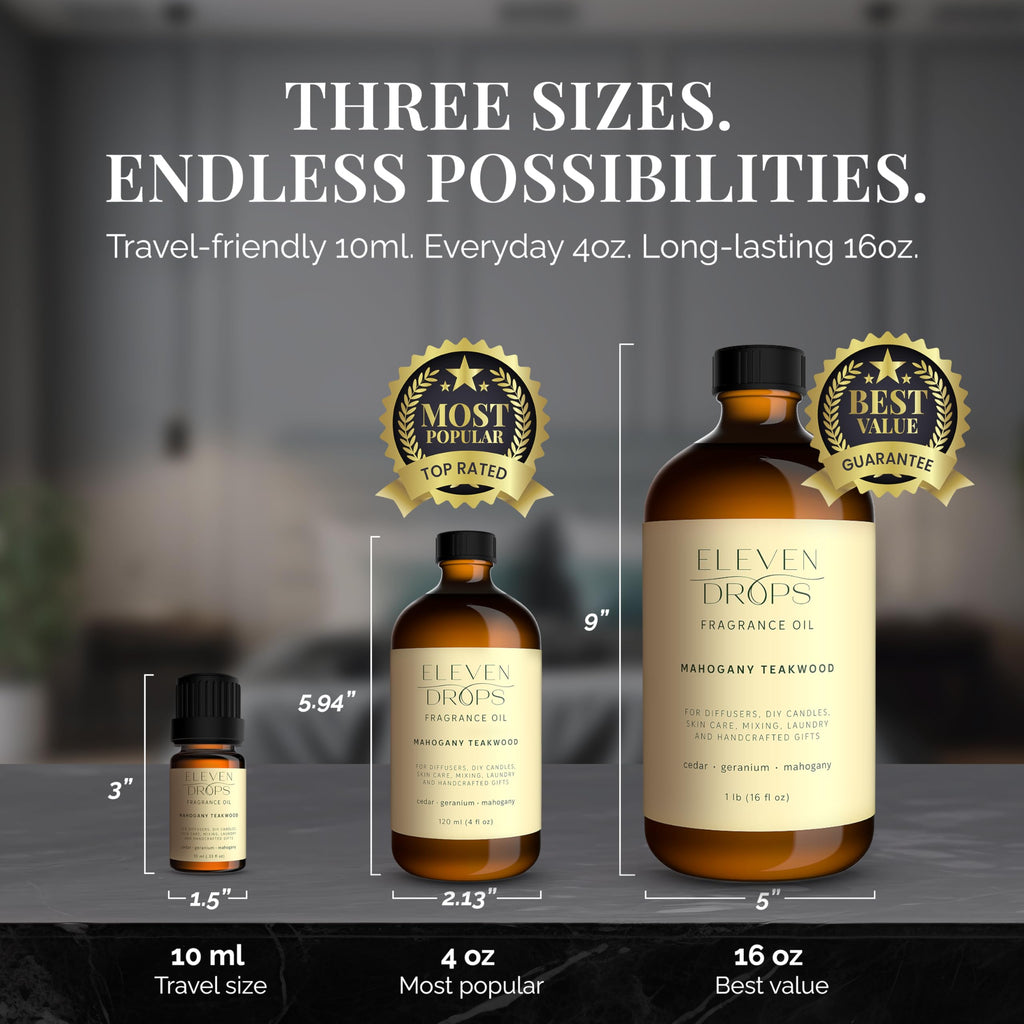 Mahogany Teakwood Diffuser Oil – Premium Fragrance Oil