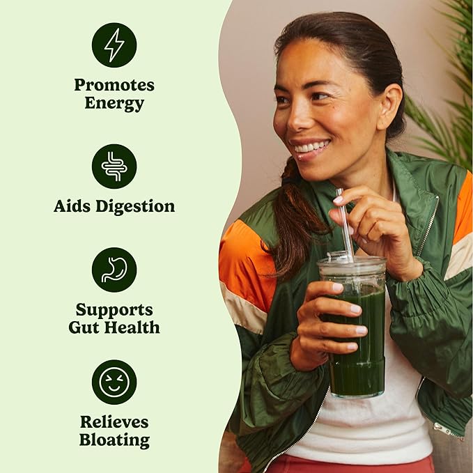 VitaHustle ONE Superfood Super Greens Powder Berry Flavor (25 Servings (Pack of 2))