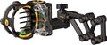 Trophy Ridge React H4 Bow Sight - 4 Pin Sight, Tool Less Windage and Elevation Adustability, 2nd Axis Leveling, Adjustable Click Light