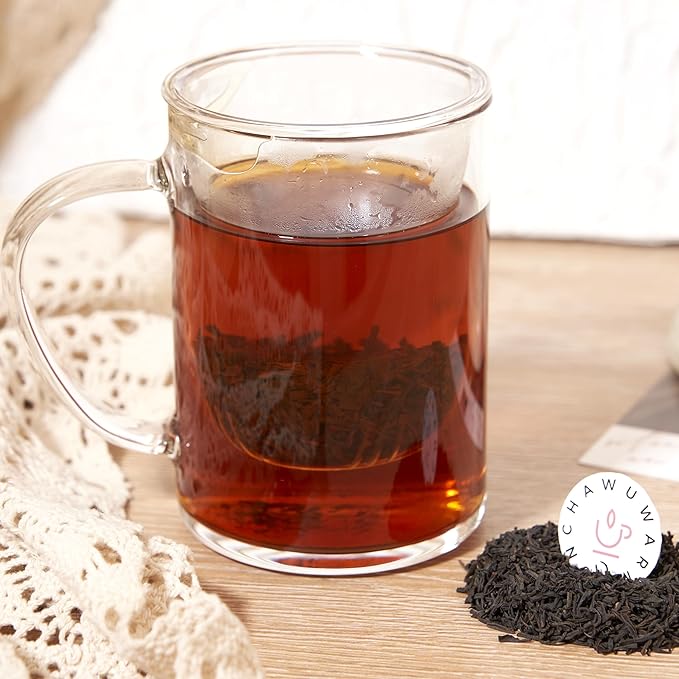 ChaWuWarmSun [A] Keemun KongFu Black Tea,12oz/340g,Kong Fu Tea Loose Leaf,Chinese QiMen HongCha