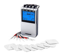 906A Premier 4 Channel Rechargeable - TENS EMS Combo Muscle Stimulator for Pain Relief and Muscle Strengthening