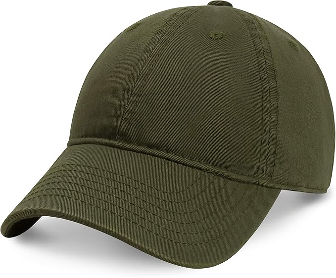 CHOK.LIDS Everyday Premium Dad Hat Unisex Cotton Baseball Cap for Men and Women Adjustable Lightweight Polo Style Curved Brim