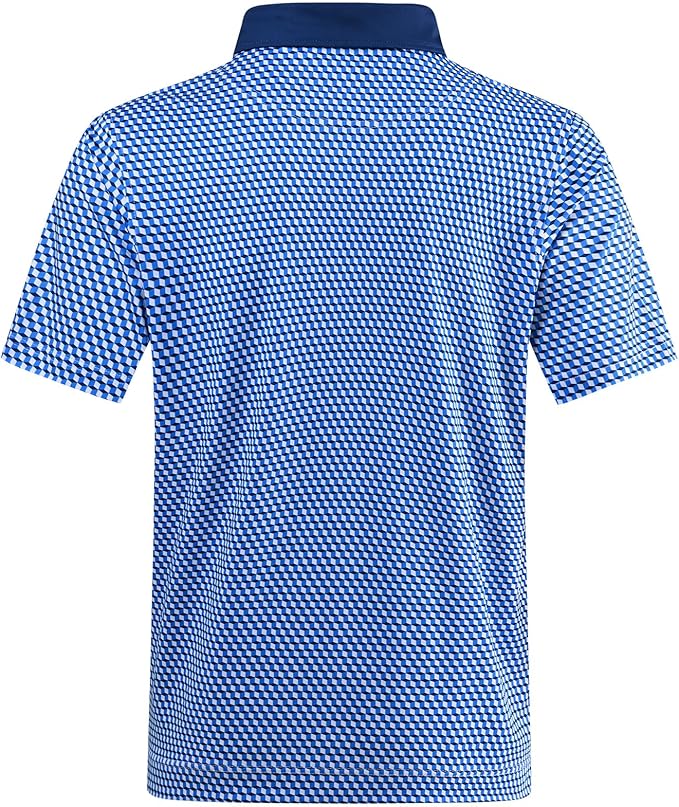 Men's Quick Dry Golf Polo Shirt Short Sleeve Athletic Performance