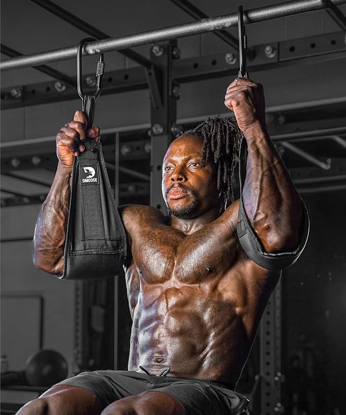 Hanging Ab Straps for Pull Up Bar - Padded Core Strength Trainer