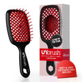 Red UNbrush detangling hair brush for toddlers and children
