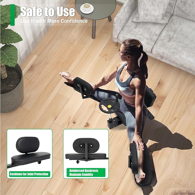 180° Stretch Leg Stretcher Split Machine, Split Machine for Flexibility, Hip Stretching Machines, for Yoga, Dance, and Martial Arts Enthusiasts, 220Lbs Load-Bearing Capacity