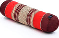 Leewadee Small Yoga Bolster – Shape-Retaining Cervical Neck Roll, Tube Pillow for Comfortable Reading, Kapok Filling, 22 x 6 x 6 inches
