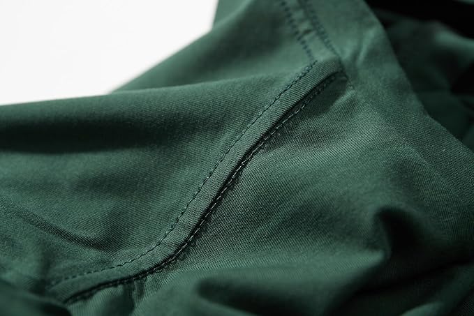 Men’s Modern Fitted V-Neck T-Shirt Premium Comfort Undershirt