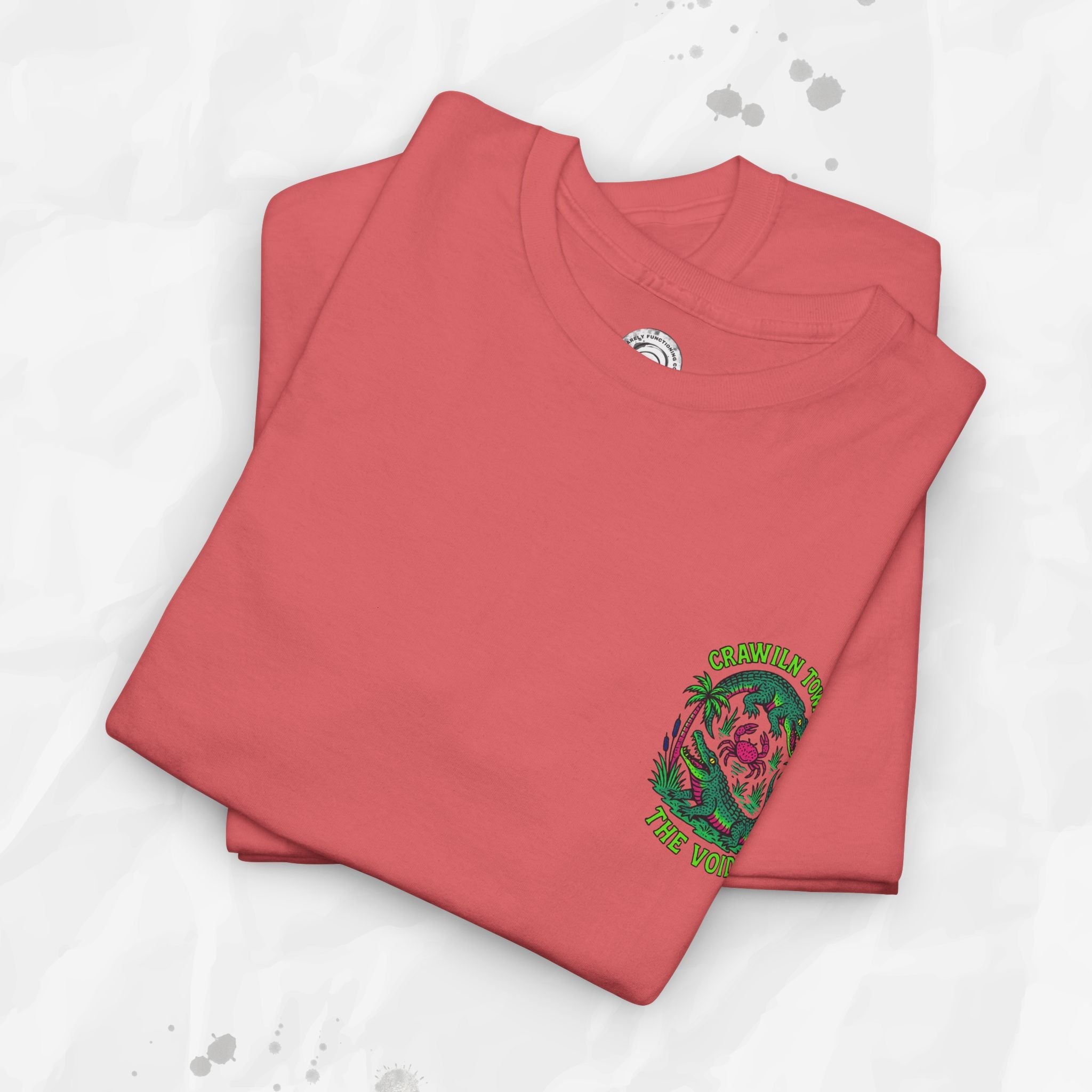 Crawlin’ Towards the Void – T-Shirt (Pocket Print)