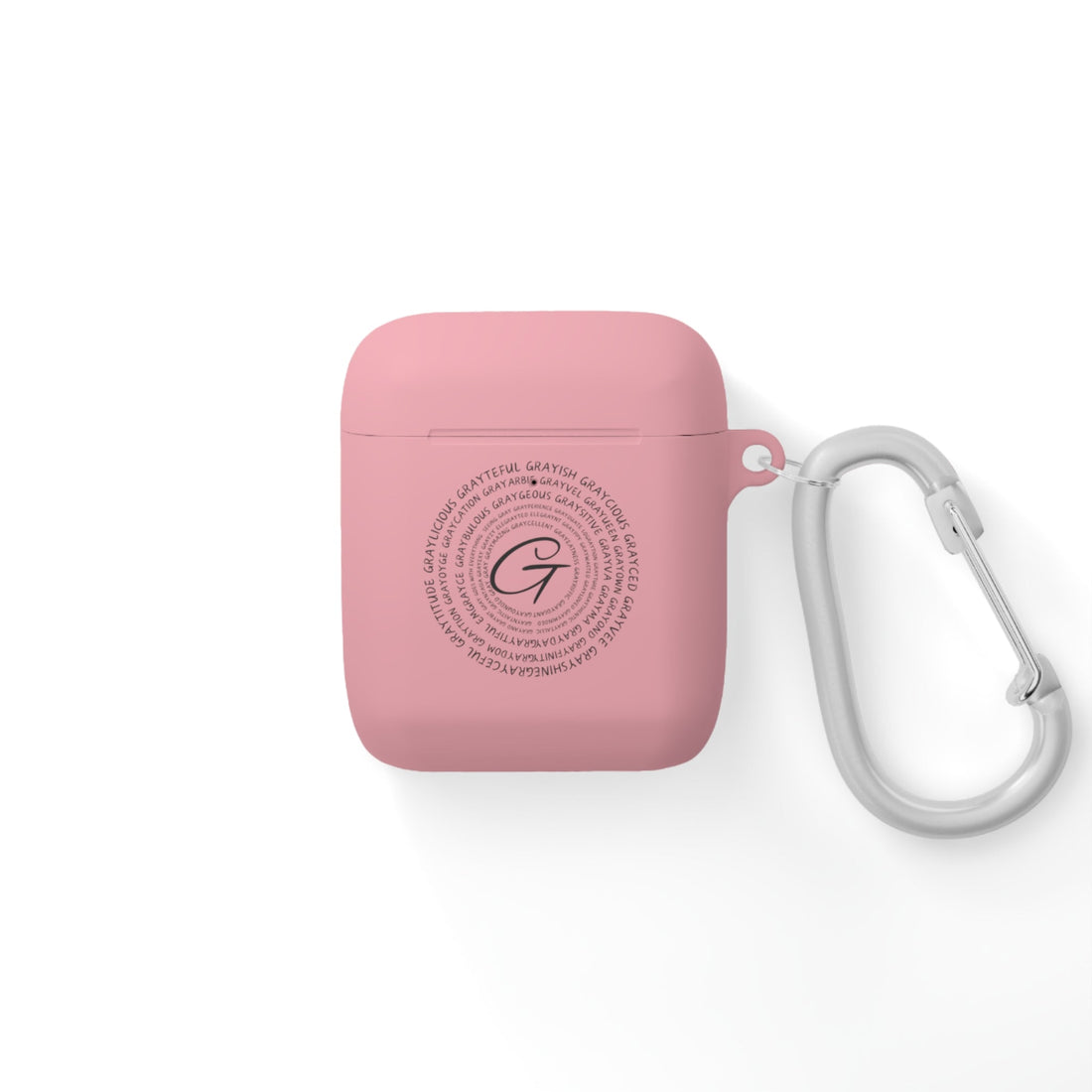 Grateful AirPods Case Cover with Keychain - Minimalist Tech Accessory