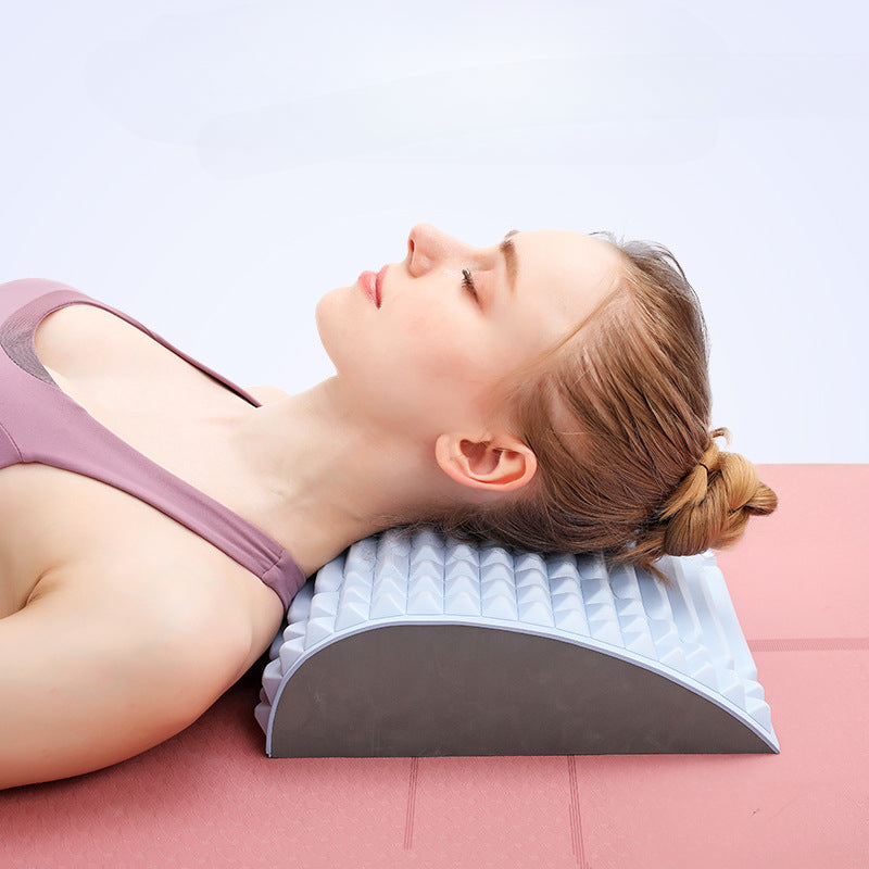 Back Stretcher & Lumbar Support Pillow for Sciatica Pain Relief