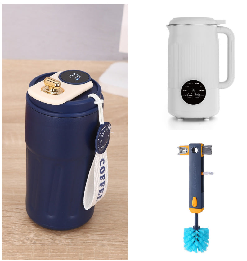 450ml Smart Digital Stainless Steel Thermal Insulated Coffee Mug