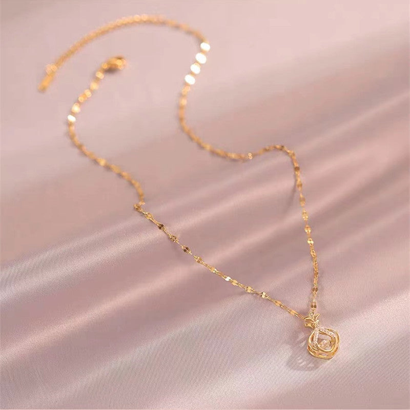Necklace Elegant And Slightly Luxurious Niche Design Collarbone-length