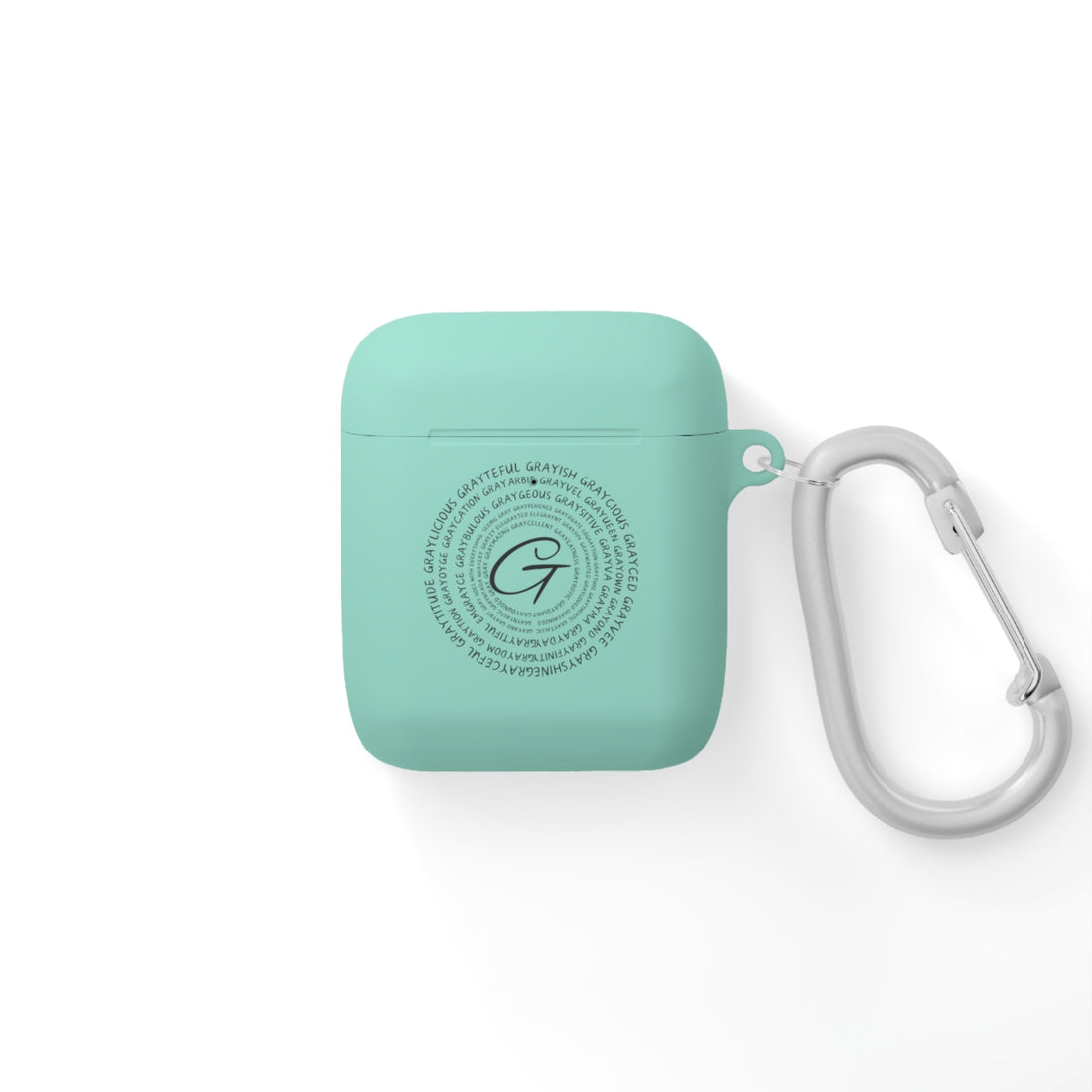 Grateful AirPods Case Cover with Keychain - Minimalist Tech Accessory