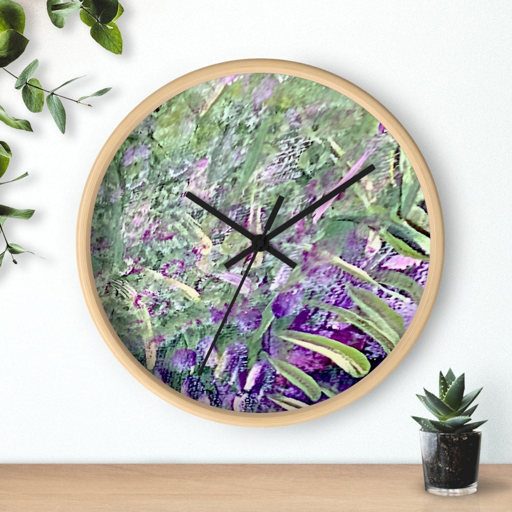 Wildflower Wall Clock