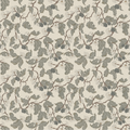 Rhodes Floral Wallpaper, Sage-Green and Brown Traditional Cottagecore