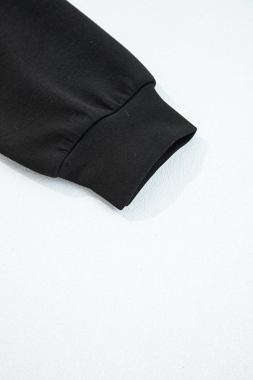 Solid Quarter-Zip Top and Drawstring Pants Set