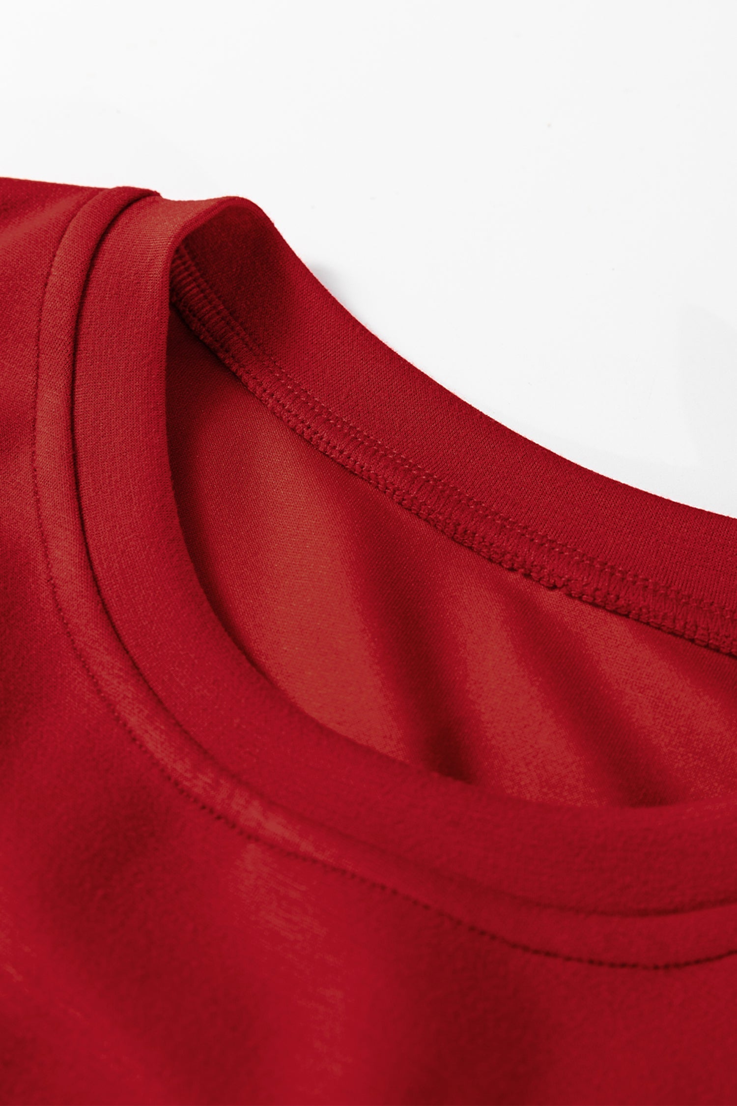 Women's Solid Drop Shoulder Pullover and Mini Skirt Knit Set