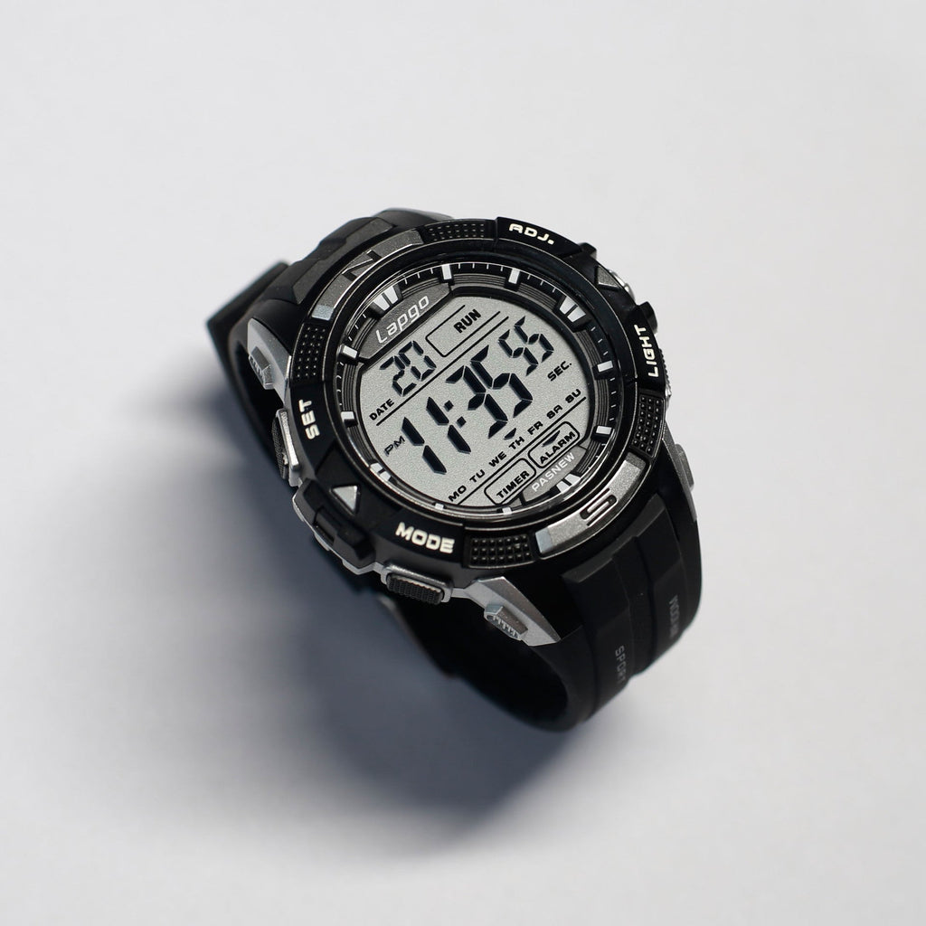 Waterproof Shock-resistant Multi-function Digital Sports Watch With Timing Features