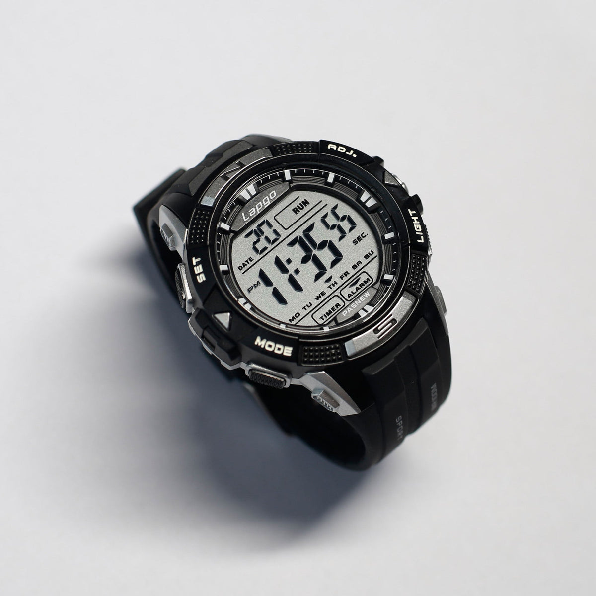 Waterproof Shock-resistant Multi-function Digital Sports Watch With Timing Features