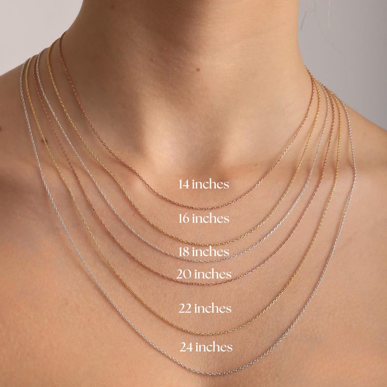 Personalized Paper Clip Chain Name Necklace Minimalist Jewelry