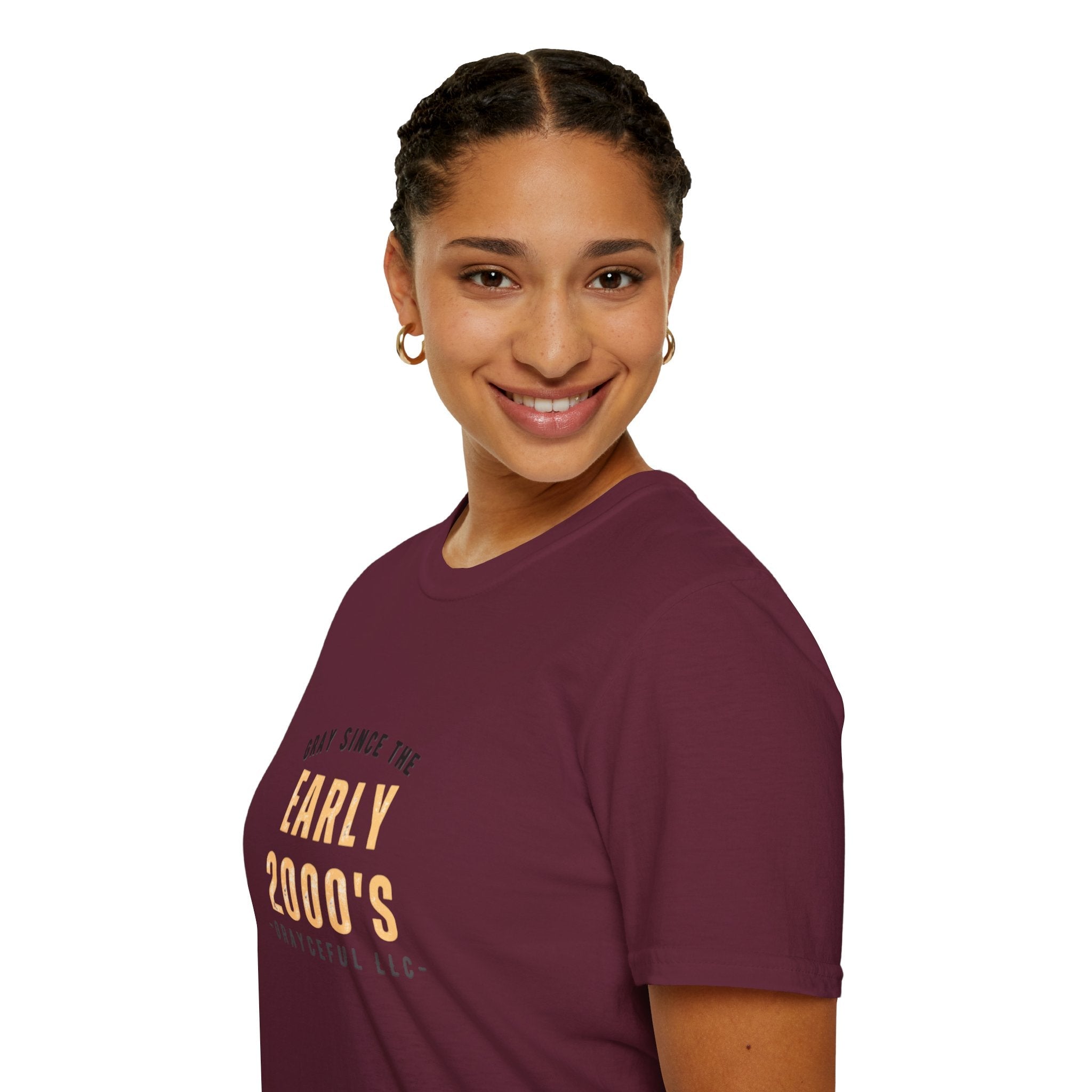 Unisex Softstyle Cotton Crewneck T-Shirt: Minimalist Casual Tee