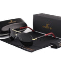 Retro Aviation Polarized Sunglasses Aluminum Magnesium Frame