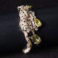 Cross-border Fall Into The Galaxy Exquisite Cheetah Bracelet High-level Egg Face Bracelet Micro-inlaid Full Of Diamonds Light Luxury Jewelry Wholesale