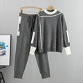 Plus Size Fashion Knit Two-Piece Set